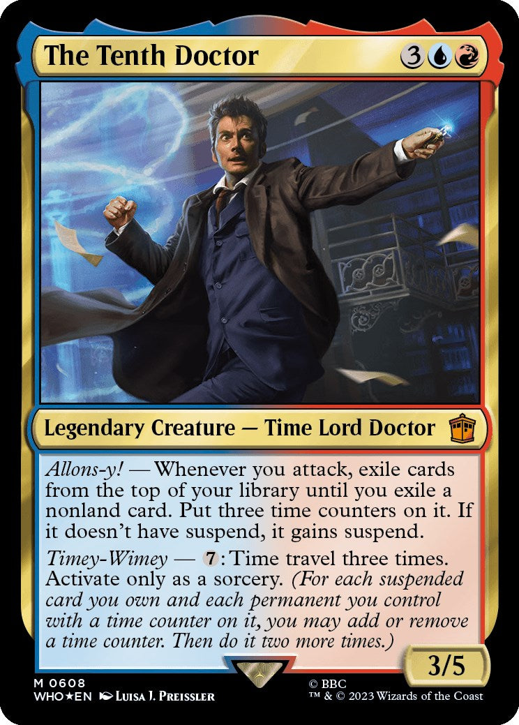 The Tenth Doctor (Surge Foil) [Doctor Who] | Pegasus Games WI