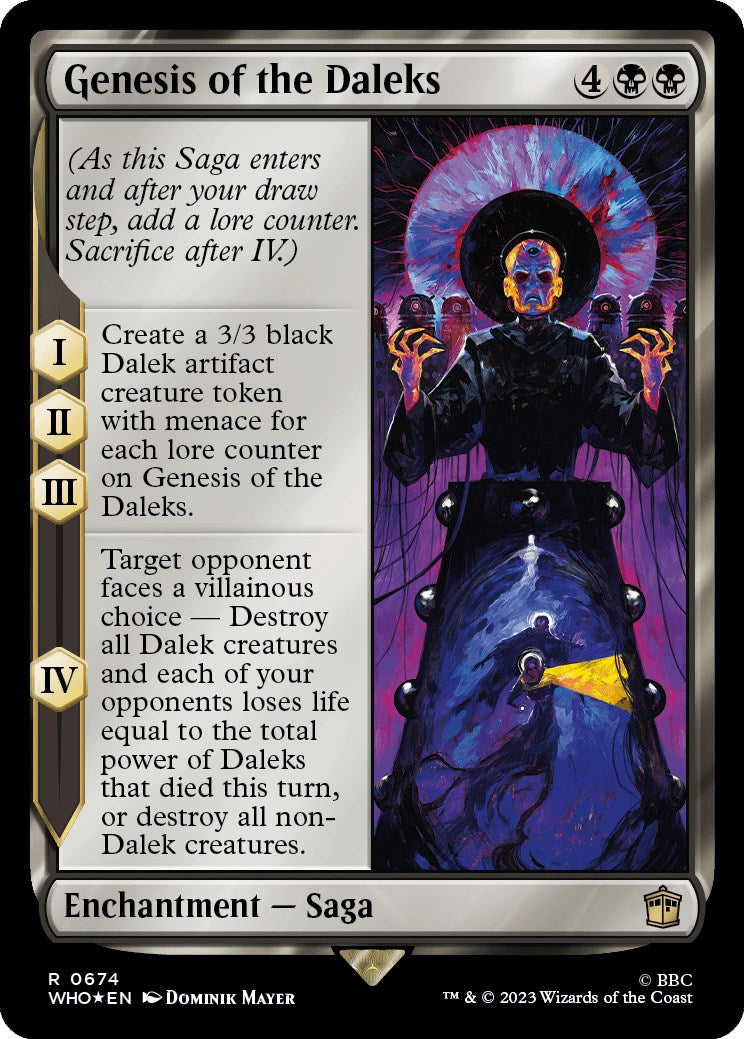 Genesis of the Daleks (Surge Foil) [Doctor Who] | Pegasus Games WI