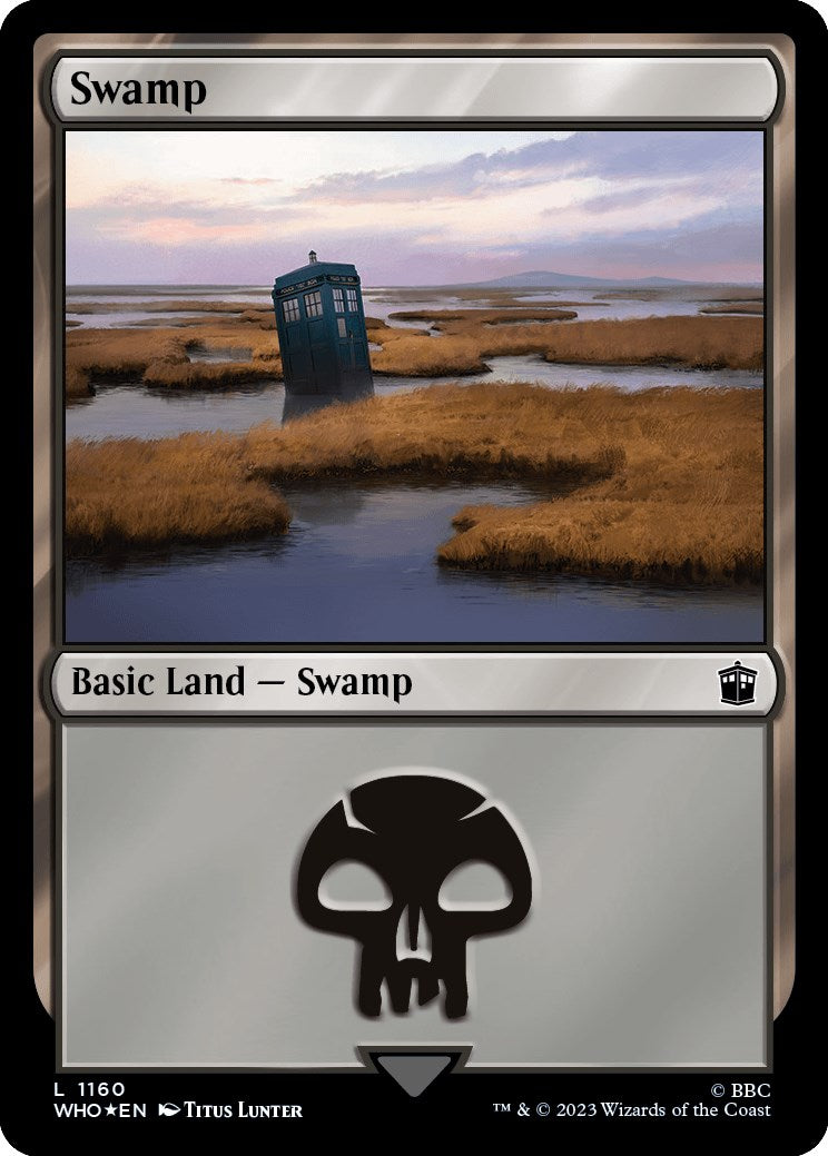 Swamp (1160) (Surge Foil) [Doctor Who] | Pegasus Games WI