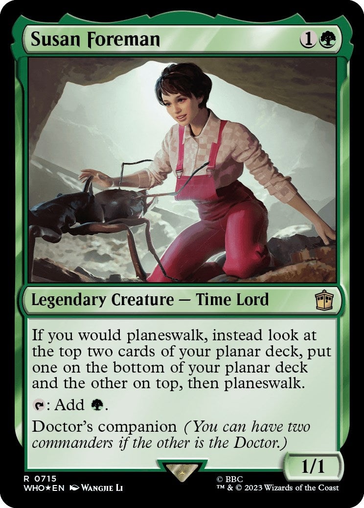 Susan Foreman (Surge Foil) [Doctor Who] | Pegasus Games WI