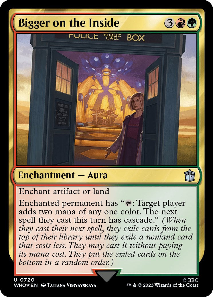Bigger on the Inside (Surge Foil) [Doctor Who] | Pegasus Games WI