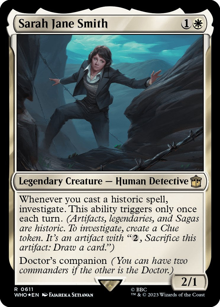 Sarah Jane Smith (Surge Foil) [Doctor Who] | Pegasus Games WI