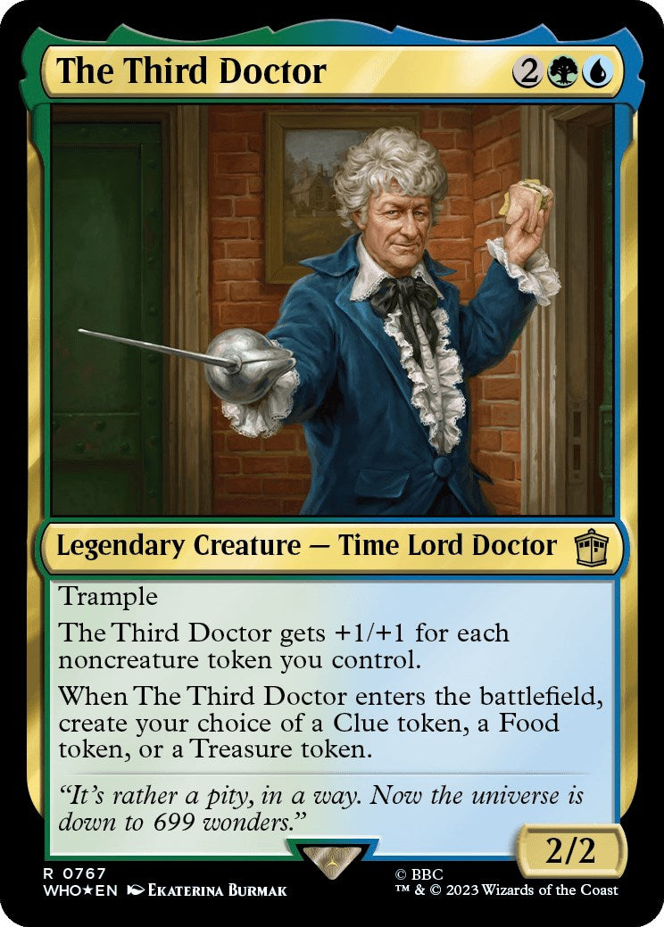 The Third Doctor (Surge Foil) [Doctor Who] | Pegasus Games WI