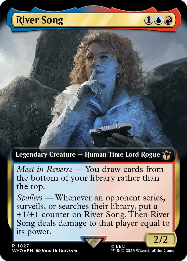 River Song (Extended Art) (Surge Foil) [Doctor Who] | Pegasus Games WI