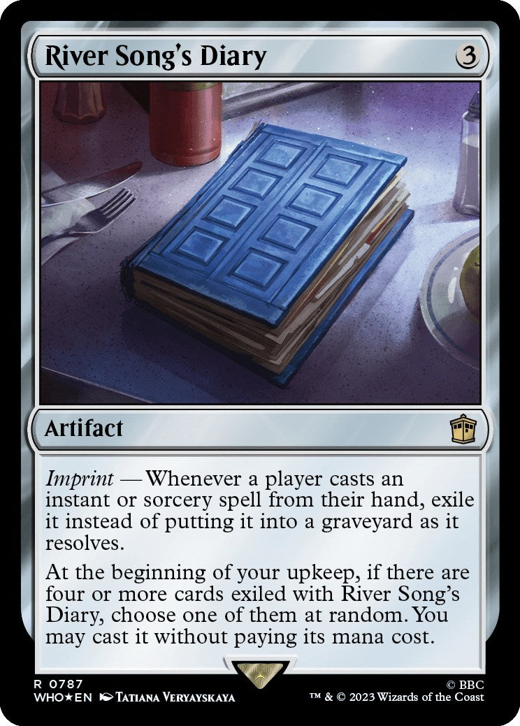 River Song's Diary (Surge Foil) [Doctor Who] | Pegasus Games WI