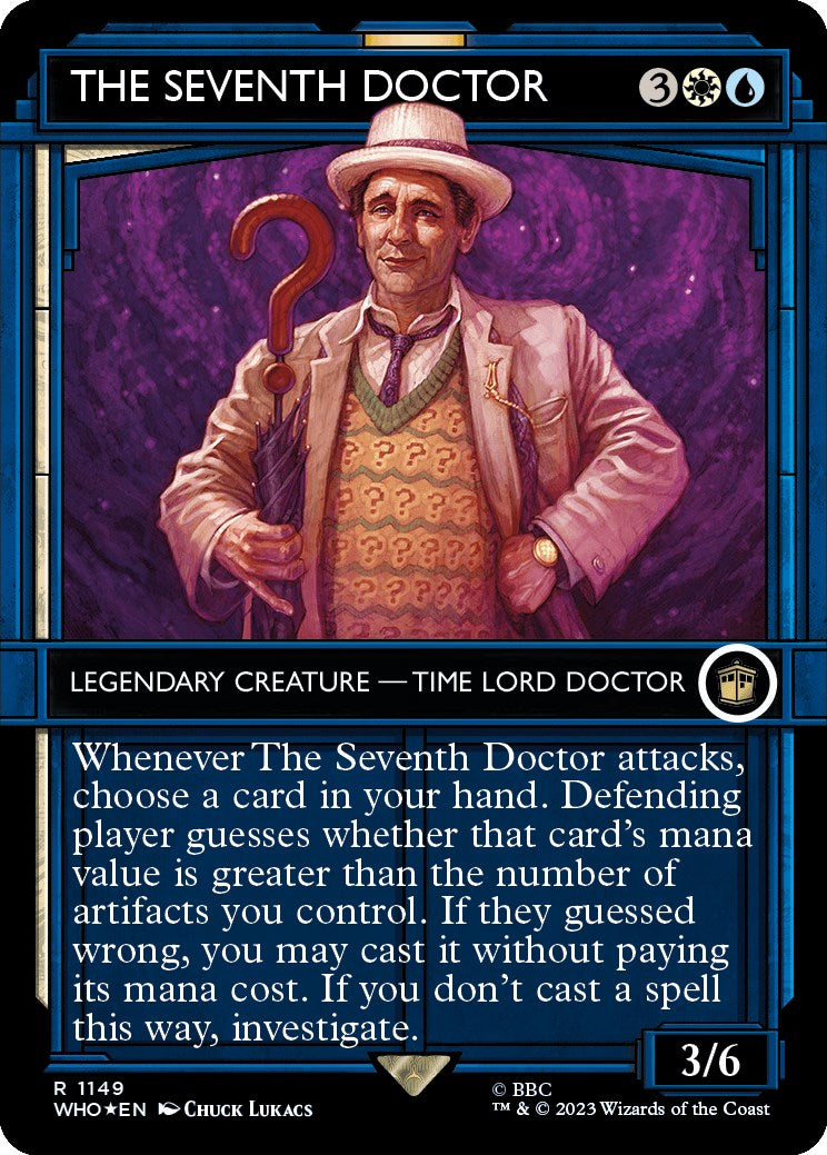 The Seventh Doctor (Showcase) (Surge Foil) [Doctor Who] | Pegasus Games WI