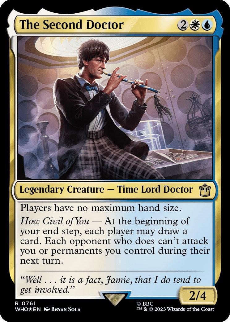 The Second Doctor (Surge Foil) [Doctor Who] | Pegasus Games WI