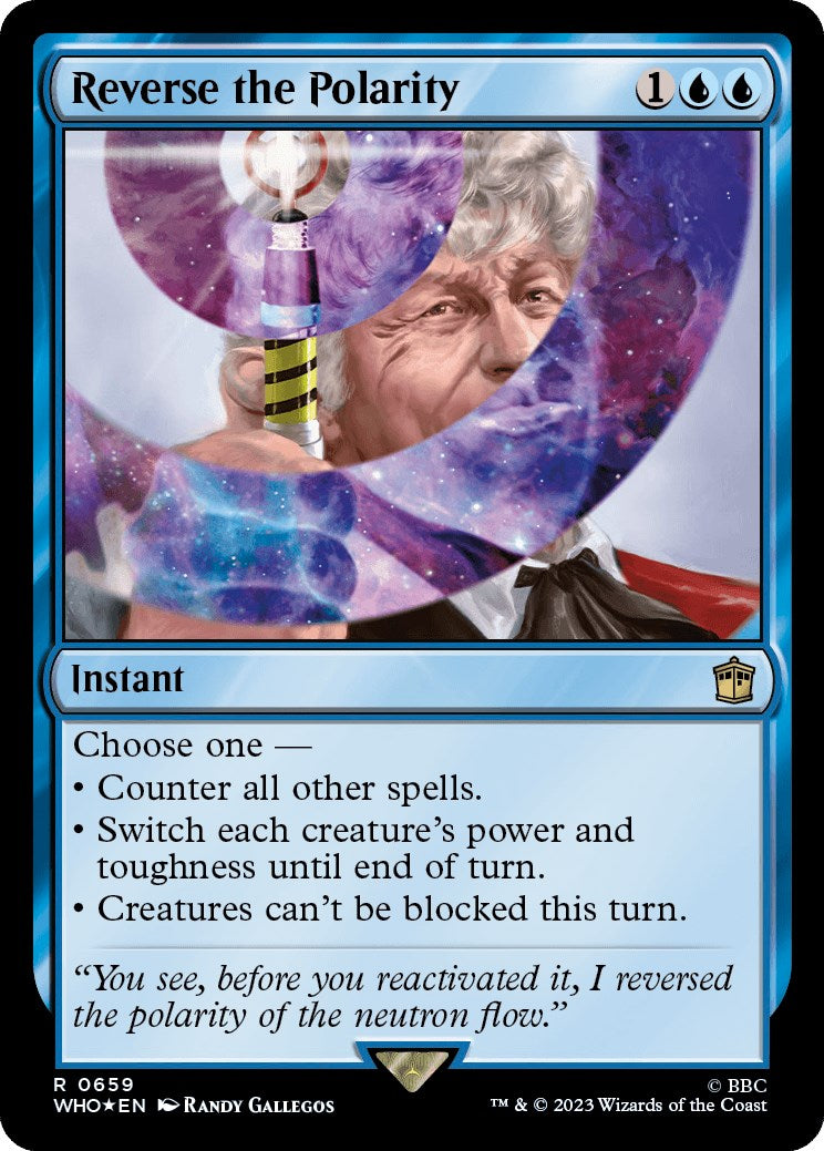 Reverse the Polarity (Surge Foil) [Doctor Who] | Pegasus Games WI