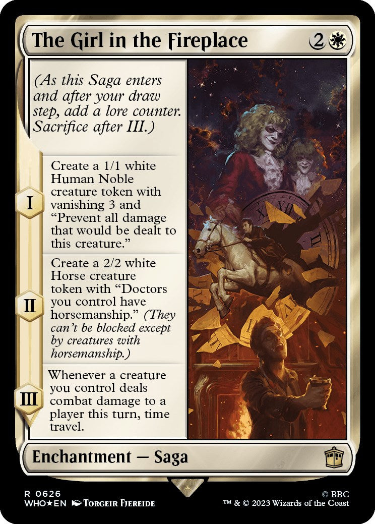 The Girl in the Fireplace (Surge Foil) [Doctor Who] | Pegasus Games WI