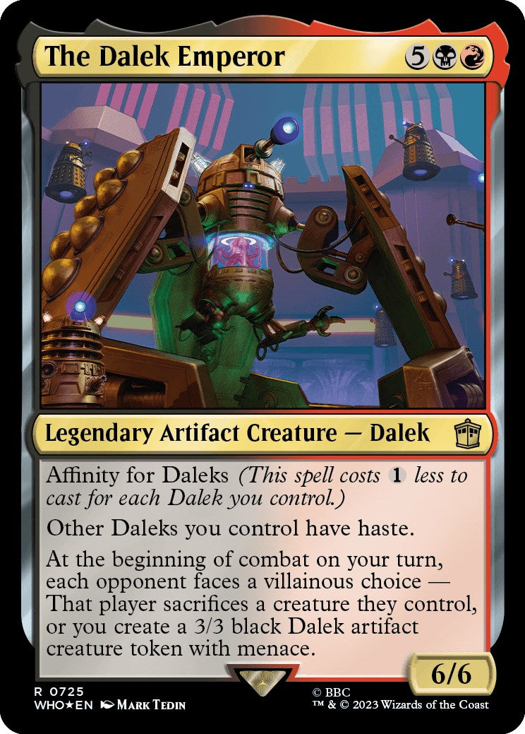 The Dalek Emperor (Surge Foil) [Doctor Who] | Pegasus Games WI