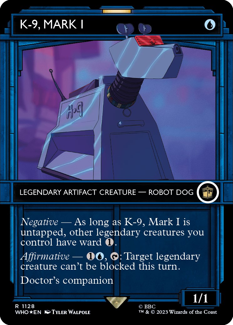 K-9, Mark I (Showcase) (Surge Foil) [Doctor Who] | Pegasus Games WI