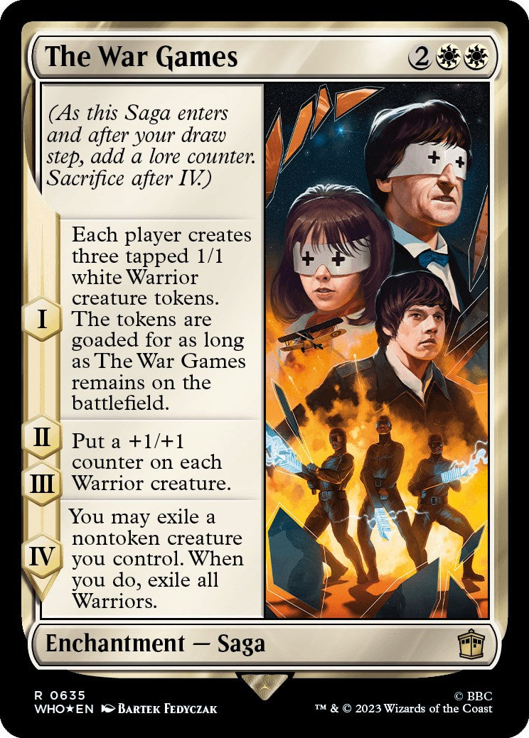 The War Games (Surge Foil) [Doctor Who] | Pegasus Games WI