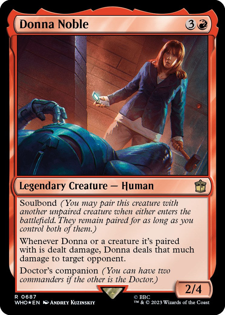 Donna Noble (Surge Foil) [Doctor Who] | Pegasus Games WI