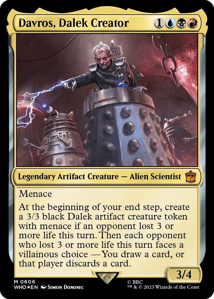 Davros, Dalek Creator (Surge Foil) [Doctor Who] | Pegasus Games WI