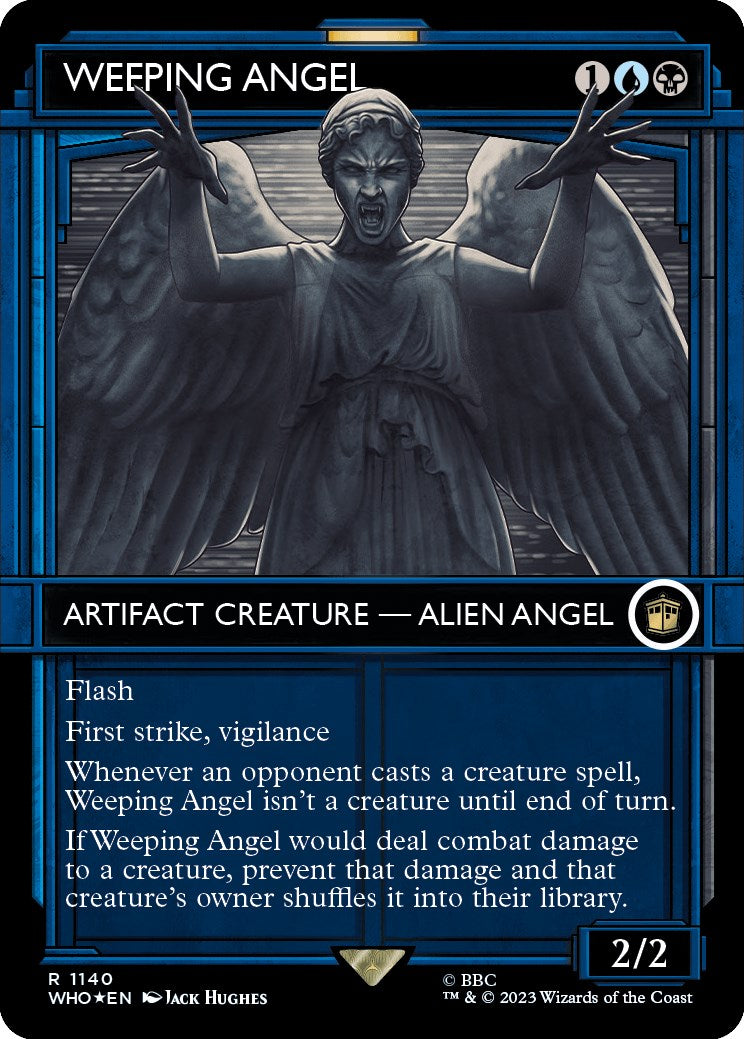 Weeping Angel (Showcase) (Surge Foil) [Doctor Who] | Pegasus Games WI