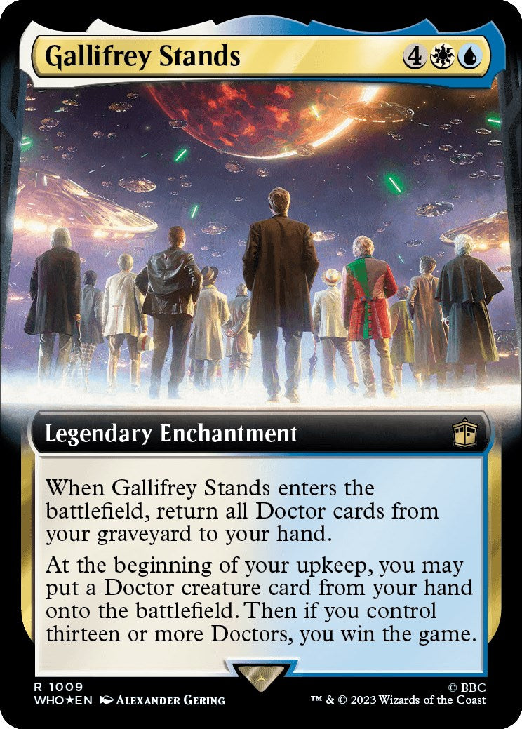 Gallifrey Stands (Extended Art) (Surge Foil) [Doctor Who] | Pegasus Games WI