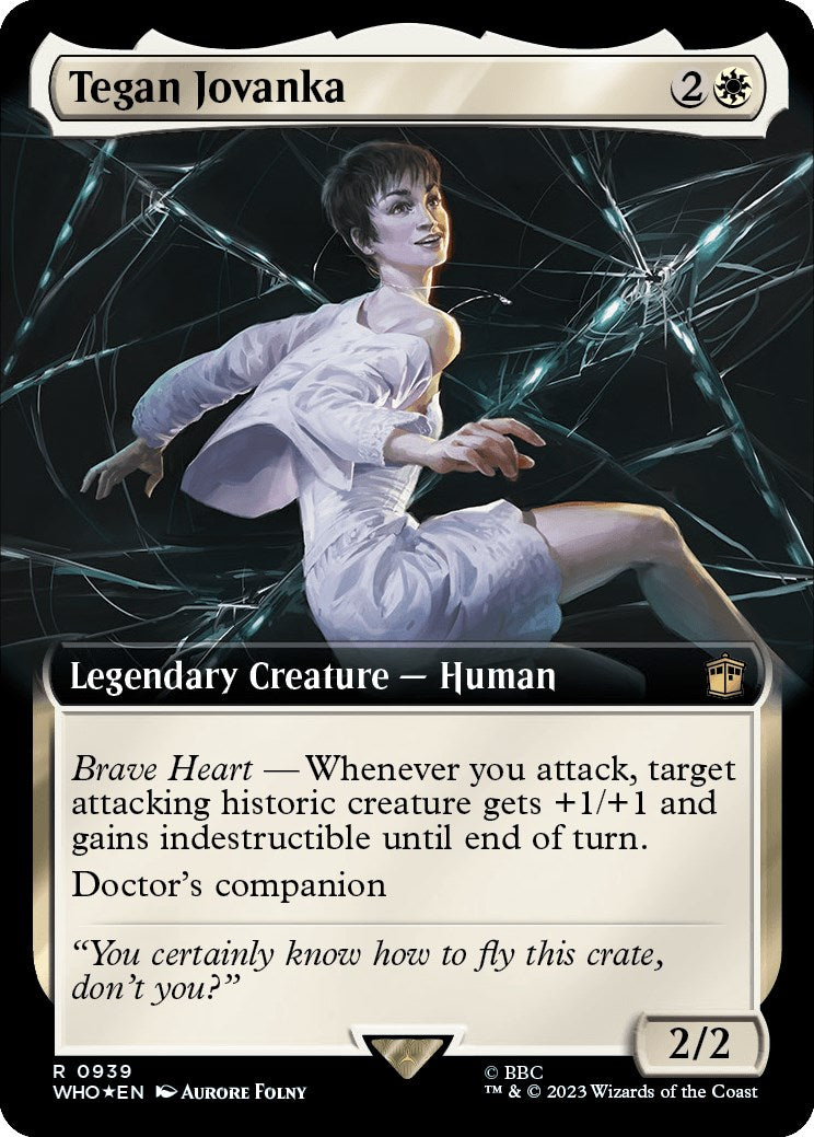 Tegan Jovanka (Extended Art) (Surge Foil) [Doctor Who] | Pegasus Games WI