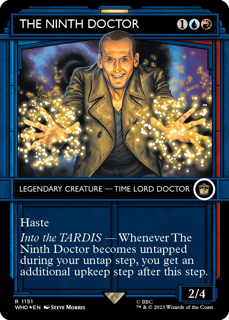 The Ninth Doctor (Showcase) (Surge Foil) [Doctor Who] | Pegasus Games WI