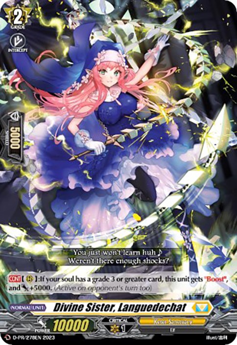 Divine Sister, Languedechat (D-PR/278) [D Promo Cards] | Pegasus Games WI