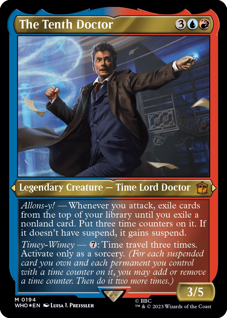 The Tenth Doctor (Display Commander) [Doctor Who] | Pegasus Games WI