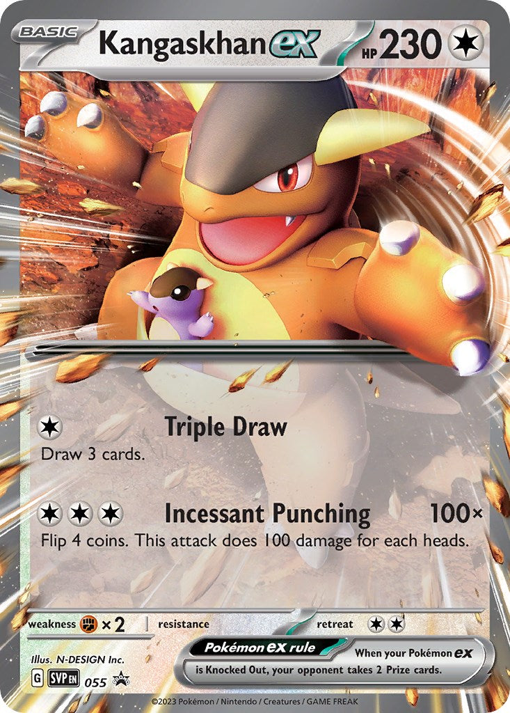 Kangaskhan ex (055) [Scarlet & Violet: Black Star Promos] | Pegasus Games WI