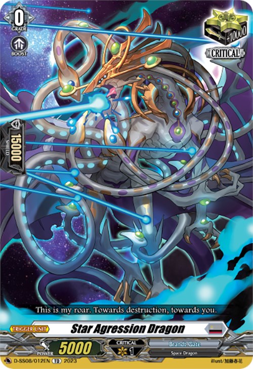 Star Agression Dragon (D-SS08/012EN) [D-SS05: Festival Booster 2023] | Pegasus Games WI