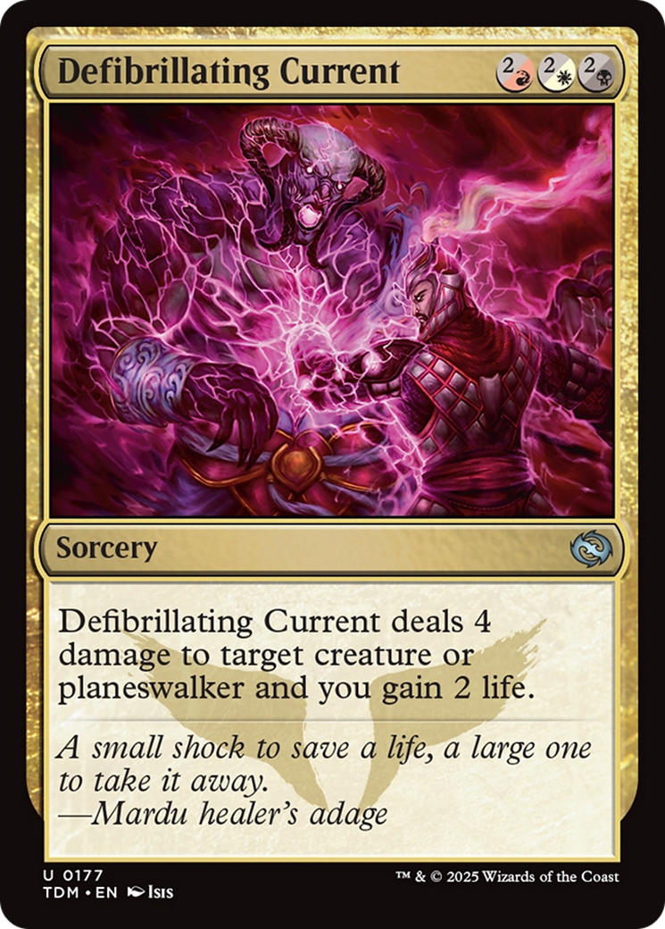 Defibrillating Current [Tarkir: Dragonstorm] | Pegasus Games WI