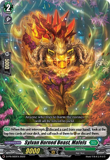 Sylvan Horned Beast, Mafels (D-PR/082EN) [D Promo Cards] | Pegasus Games WI