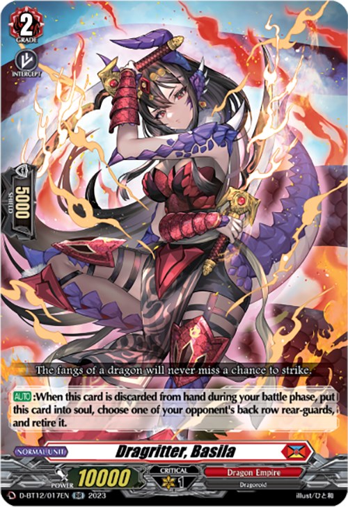 Dragritter, Basila (D-BT12/017EN) [Evenfall Onslaught] | Pegasus Games WI