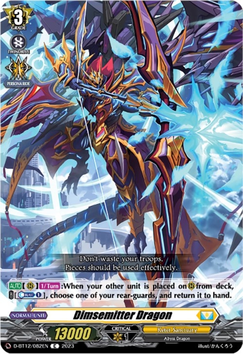 Dimsemitter Dragon (D-BT12/082EN) [Evenfall Onslaught] | Pegasus Games WI