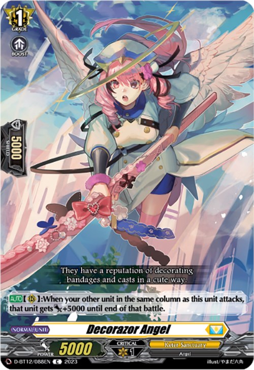 Decorazor Angel (D-BT12/088EN) [Evenfall Onslaught] | Pegasus Games WI