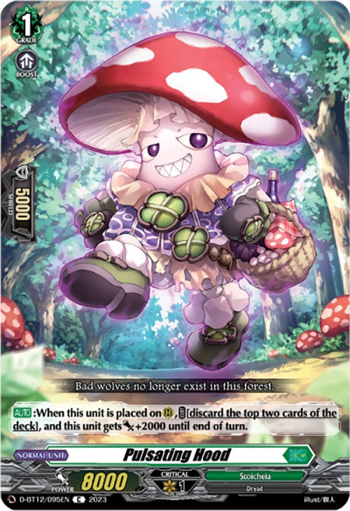 Pulsating Hood (D-BT12/095EN) [Evenfall Onslaught] | Pegasus Games WI