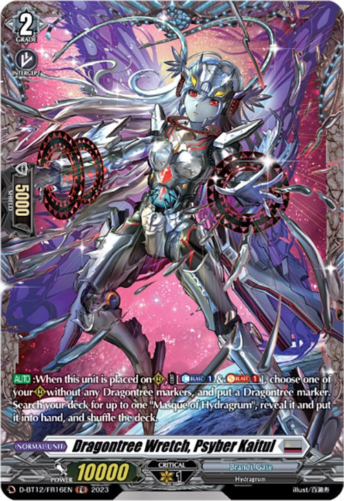 Dragontree Wretch, Psyber Kaitul (D-BT12/FR16EN) [Evenfall Onslaught] | Pegasus Games WI