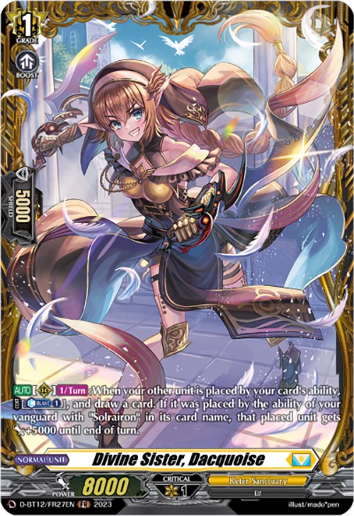 Divine Sister, Dacquoise (D-BT12/FR27EN) [Evenfall Onslaught] | Pegasus Games WI