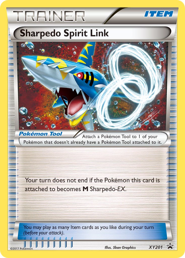 Sharpedo Spirit Link (XY201) [XY: Black Star Promos] | Pegasus Games WI