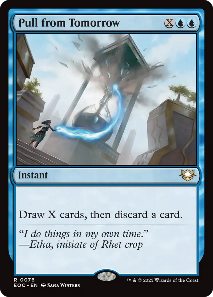 Pull from Tomorrow [Edge of Eternities Commander] | Pegasus Games WI