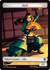 Ally (0007) // Spirit Double-Sided Token [Avatar: The Last Airbender Tokens] | Pegasus Games WI