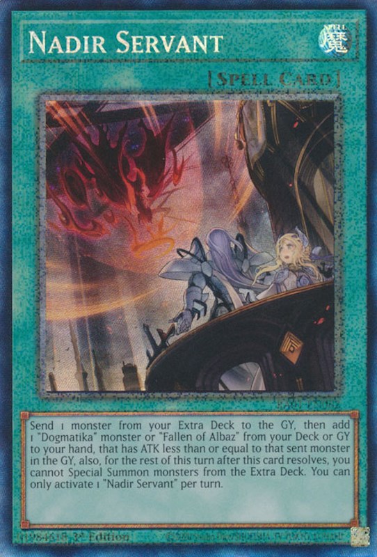 Nadir Servant [RA01-EN062] Prismatic Collector's Rare | Pegasus Games WI