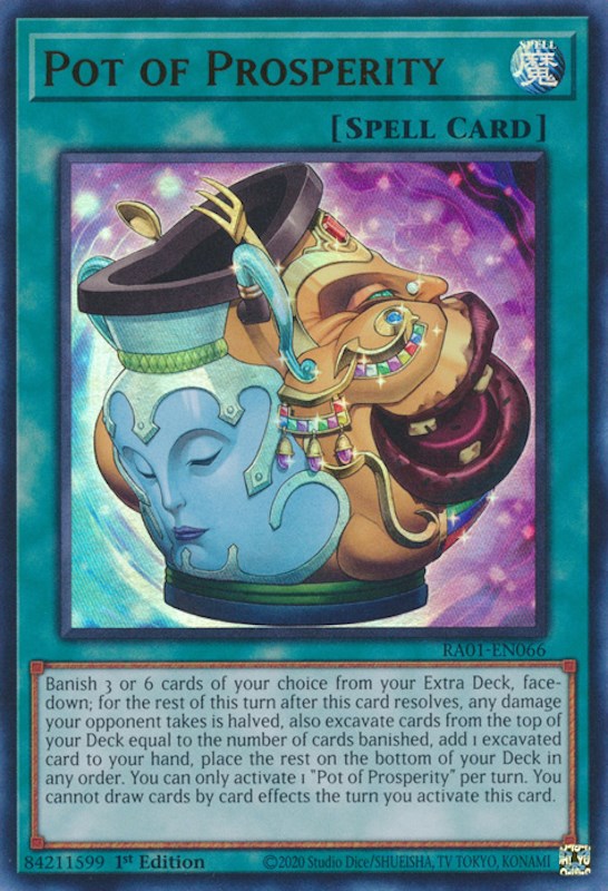 Pot of Prosperity [RA01-EN066] Ultra Rare | Pegasus Games WI