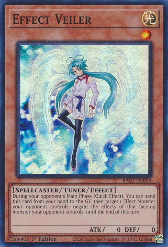 Effect Veiler [RA01-EN003] Super Rare | Pegasus Games WI