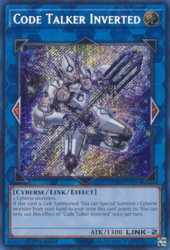 Code Talker Inverted [RA01-EN045] Secret Rare | Pegasus Games WI