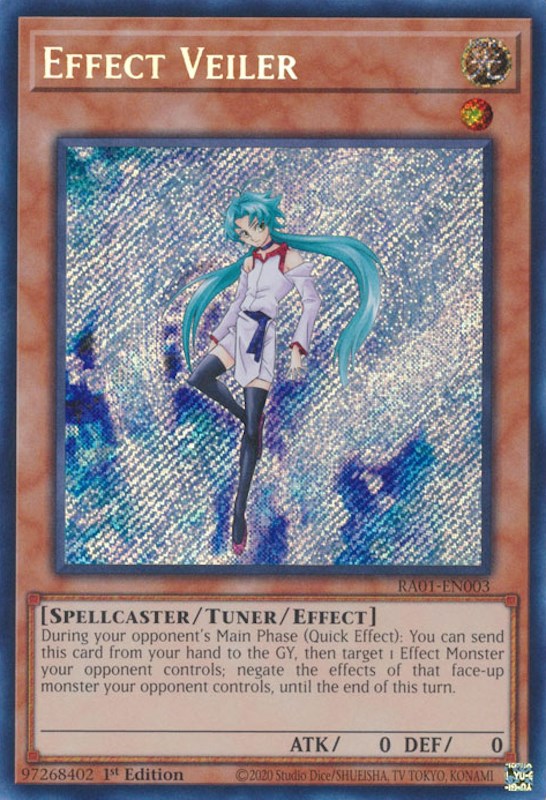 Effect Veiler [RA01-EN003] Secret Rare | Pegasus Games WI