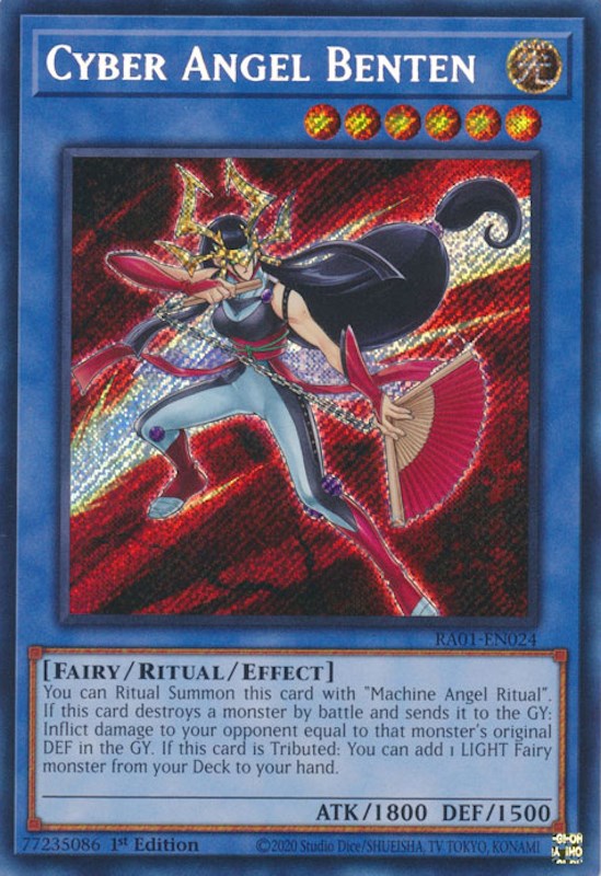 Cyber Angel Benten [RA01-EN024] Secret Rare | Pegasus Games WI