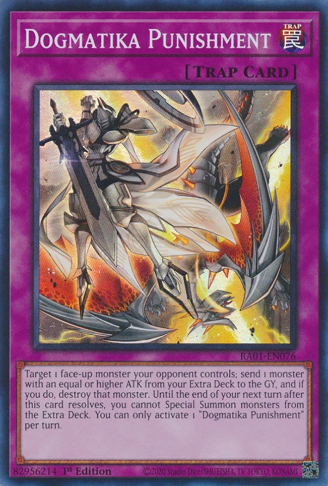 Dogmatika Punishment [RA01-EN076] Super Rare | Pegasus Games WI