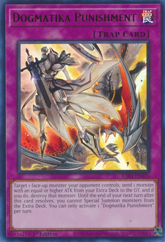Dogmatika Punishment [RA01-EN076] Ultra Rare | Pegasus Games WI