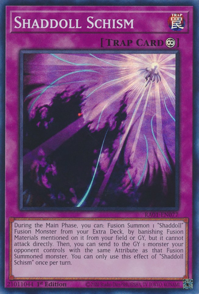 Shaddoll Schism [RA01-EN077] Super Rare | Pegasus Games WI