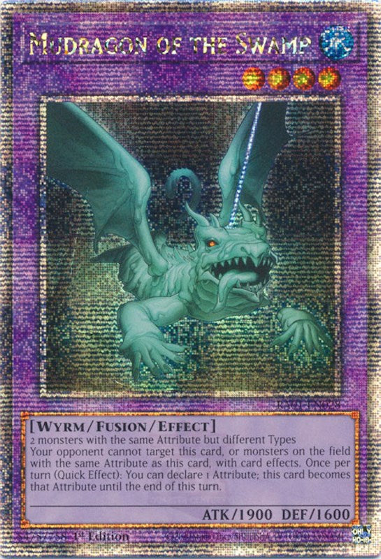 Mudragon of the Swamp [RA01-EN028] Quarter Century Secret Rare | Pegasus Games WI