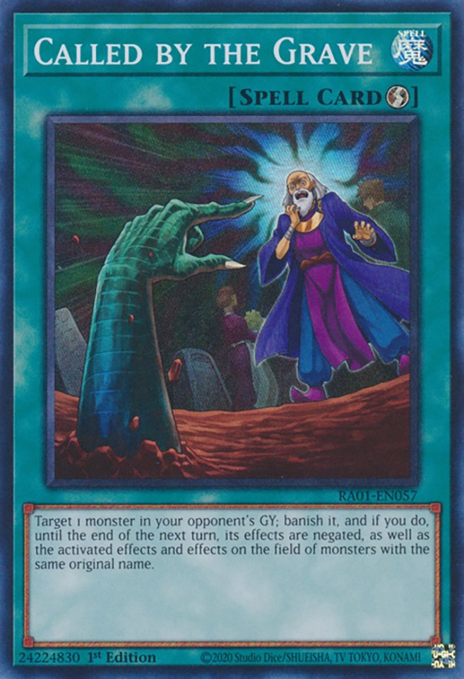 Called by the Grave [RA01-EN057] Super Rare | Pegasus Games WI