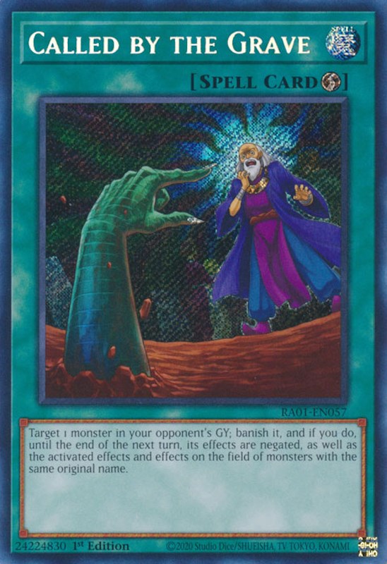 Called by the Grave [RA01-EN057] Secret Rare | Pegasus Games WI