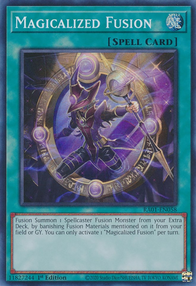 Magicalized Fusion [RA01-EN058] Super Rare | Pegasus Games WI